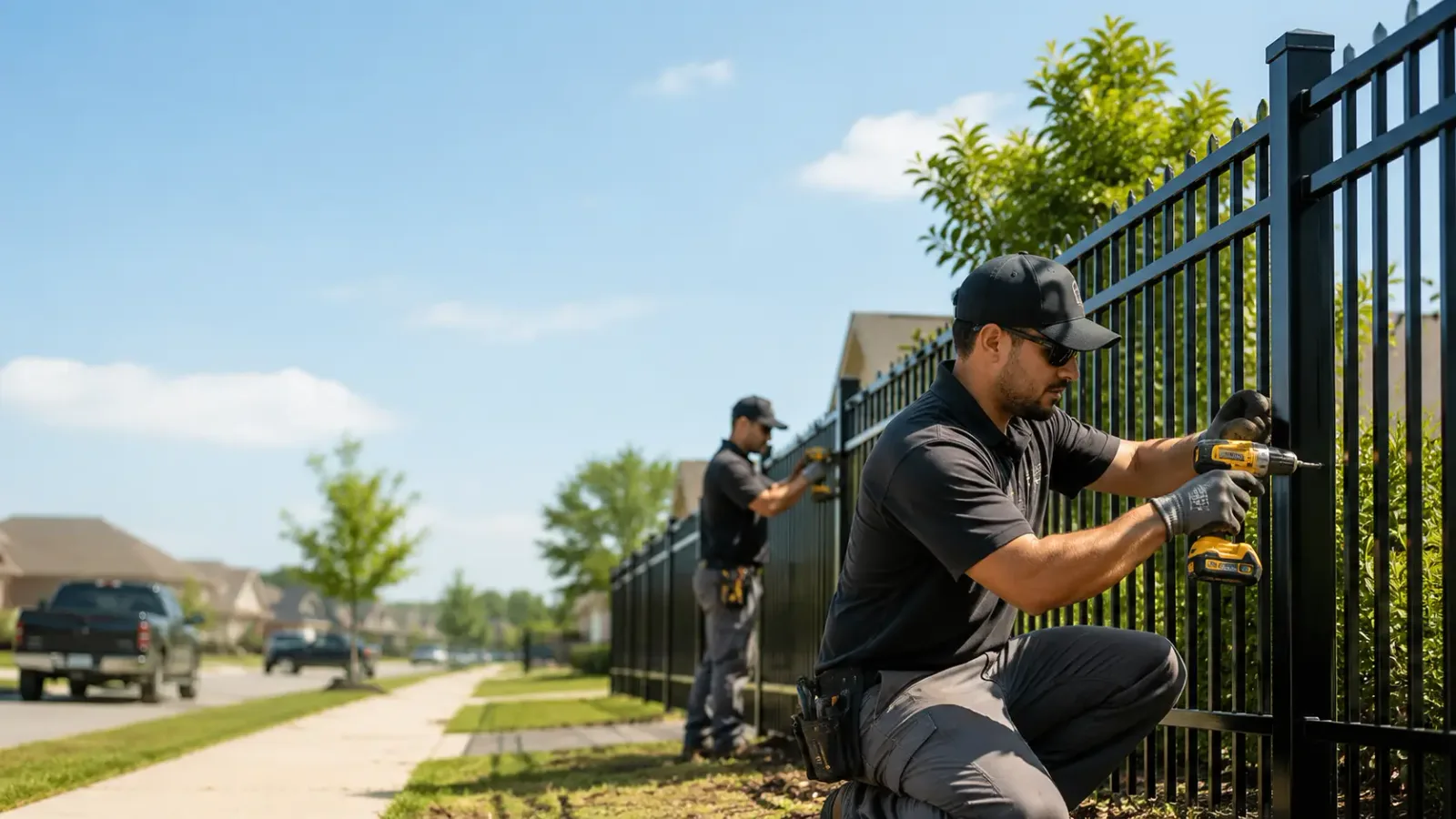 Metal Fence Installation in Raeford, NC
